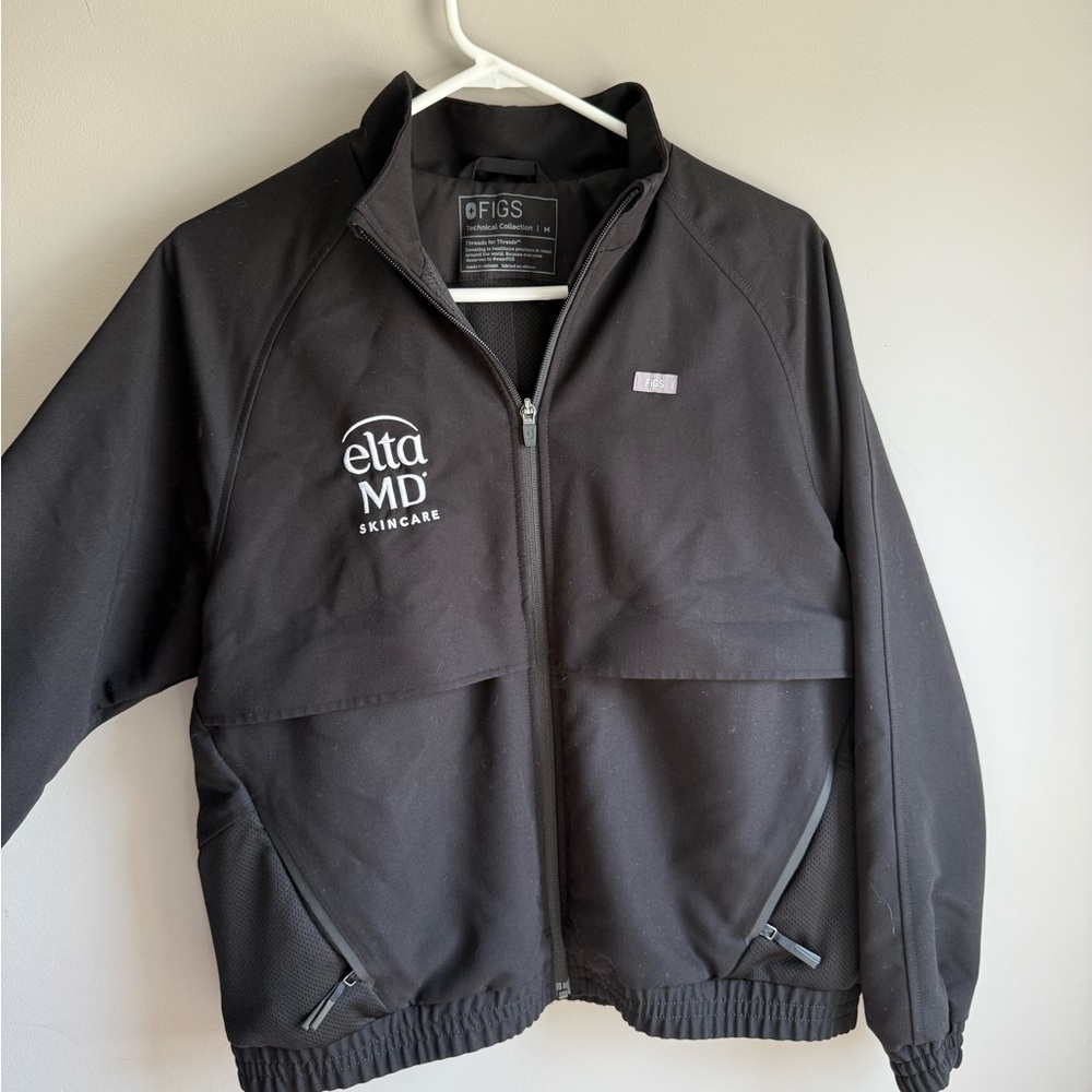 Figs Technical Collection Jacket in Black